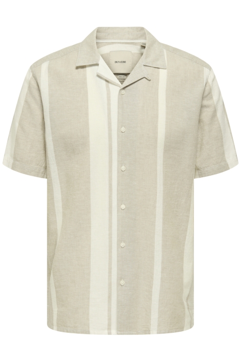Only & Sons onscaiden ss stripe linen resort no